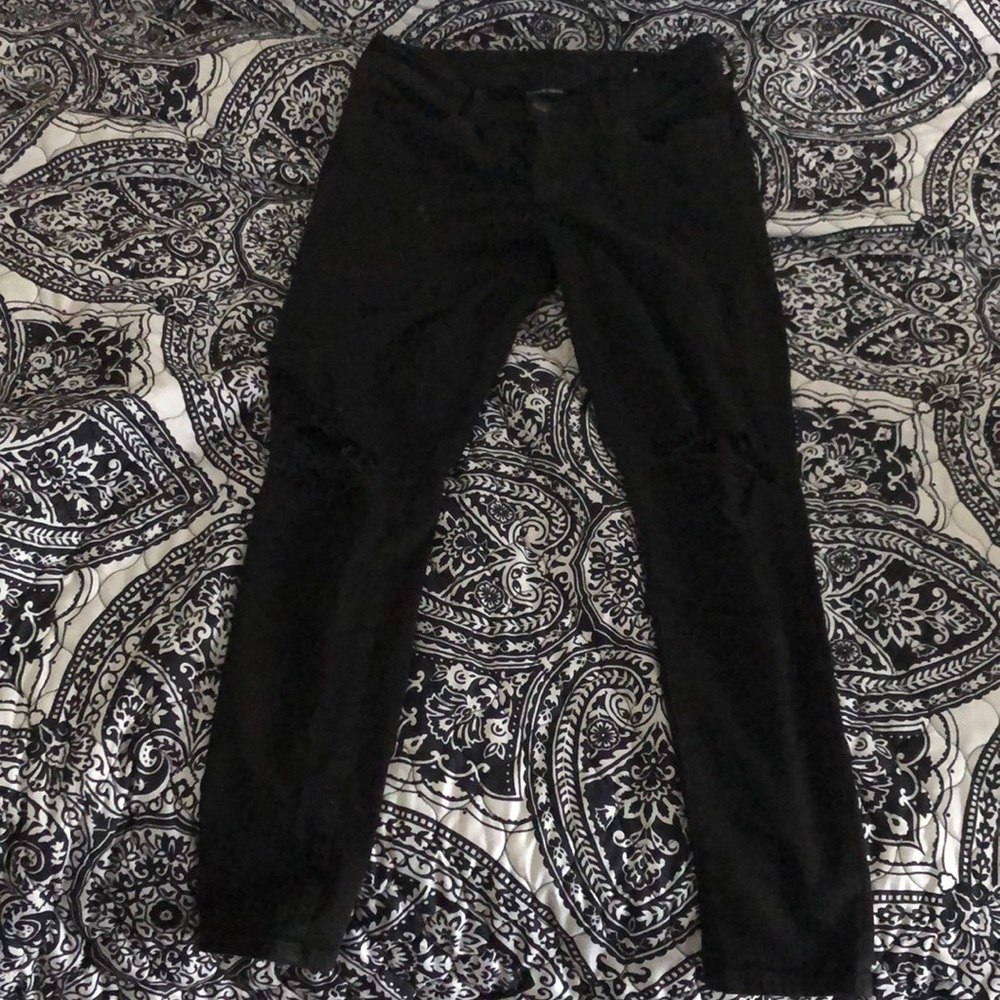 black american eagle jeggings